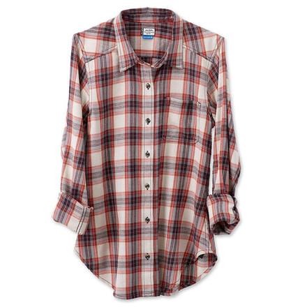 KAVU Georgia Shirt - Womens, Clay, XL, 209-697-4