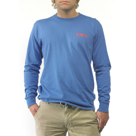 Kavu Klear Above Long Sleeve Shirt - Men's-Blue Scout-Small