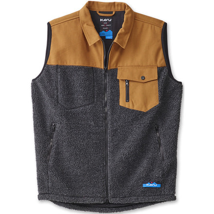 Kavu Open Range Vest - Men's-Black Smoke-Medium