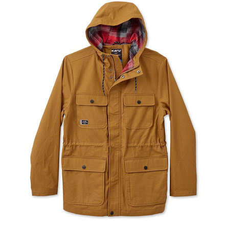 KAVU Partaker Jacket - Mens, Tobacco, XL, 372-91-4