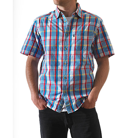 Kavu Rickyroo Short Sleeve Shirt - Men's-Small-Lagoon