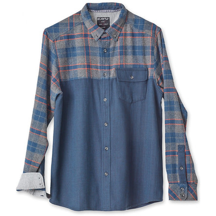 Kavu South Fork Long Sleeve Top - Men's-Midnight-Small