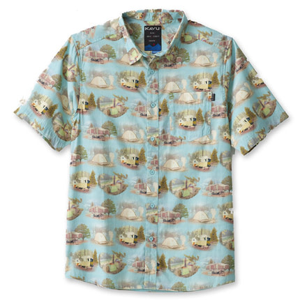 KAVU The Jam Shirt - Mens, Car Camp, Medium, 5141-1227-2