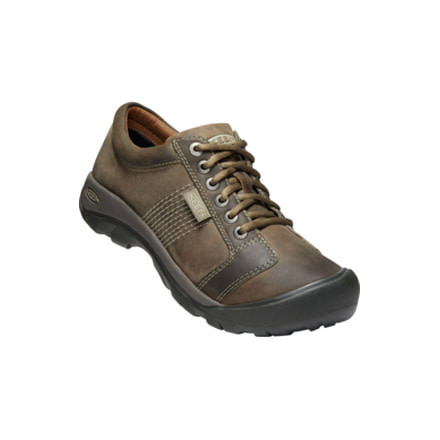 KEEN Austin Casual Boot - Mens, Brindle/Bungee Cord, 8.5 US, 1019471-200-8.5