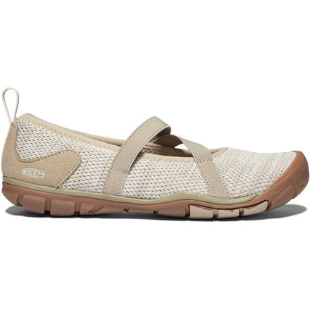 KEEN Hush Knit Mary Jane Shoes - Womens, Plaza Taupe/Silver Birch, 5, 1020378-200-5