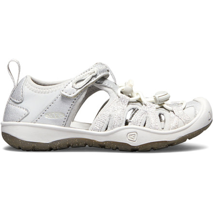 KEEN Little Kids Moxie Sandals, Silver, 8, 1018363-900-8