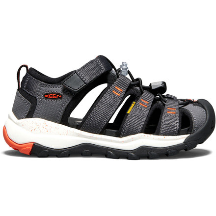 KEEN Little Kids Newport Neo H2 Sandals, Magnet/Spicy Orange, 13, 1018434-1-13