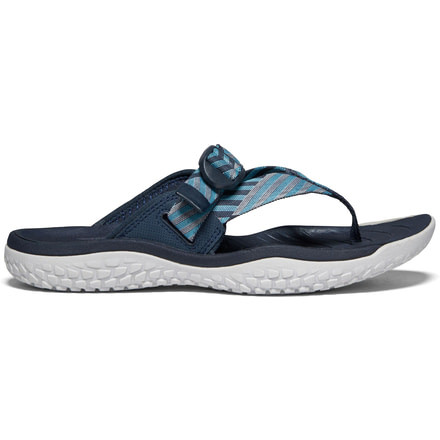 KEEN Solr Toe Post Shoes - Womens, Navy/Blue Mist, 8 US, 1022510-navy/blue mist-8