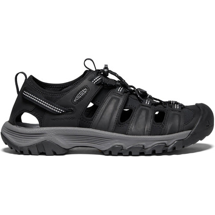 KEEN Targhee III Sandal - Mens, Grey/Black, 8.5 US, 1022428-grey/black-8.5