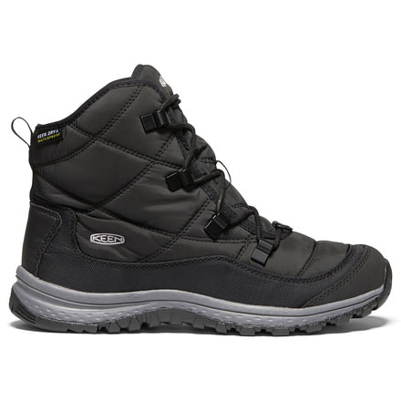 KEEN Terradora Ankle Waterproof Hiking Boots - Womens, Black/Steel Grey, Medium, 8.5, 1021735-001-8.5