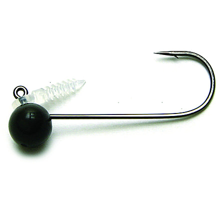 Keitech Tungsten Shakey Football Head 2/0 hook 3/16oz Tungsten, 3/16oz., Custom #2/0 Hook, Shaky Football Jighead, Gray, 3Pk, SFH20316