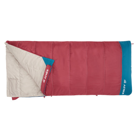 Kelty Callisto 30 Degree Girl's Sleeping Bag, Red Bud, 35425118SR