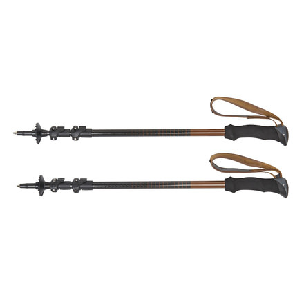 Kelty Cirque Lightweighted Trekking Poles, Black/Cinnamon, 27680018