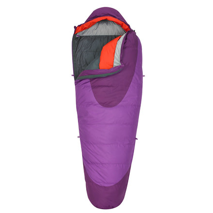 Cosmic 20 Womens Sleeping Bag 550 DriDown-Dahlia-Regular-Right