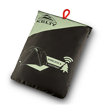 Kelty Wireless 6 Footprint, Peat, 46822626