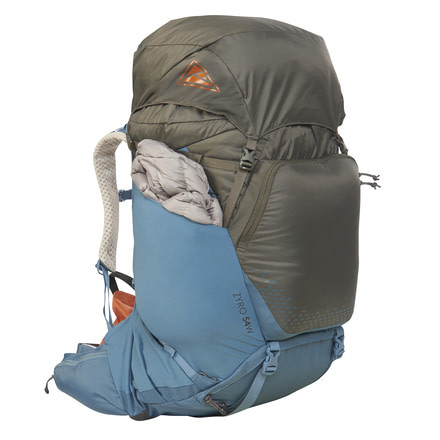 Kelty Zyro 54 - Womens, Beluga/Tapestry, 54 Liters, 22621719BEL