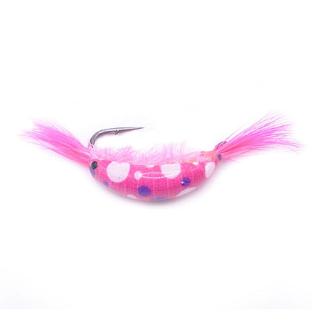 Kenders Outdoors Akua Wonderbread Shrimp, Pink Wonderbread, 1/32 oz, WBS2