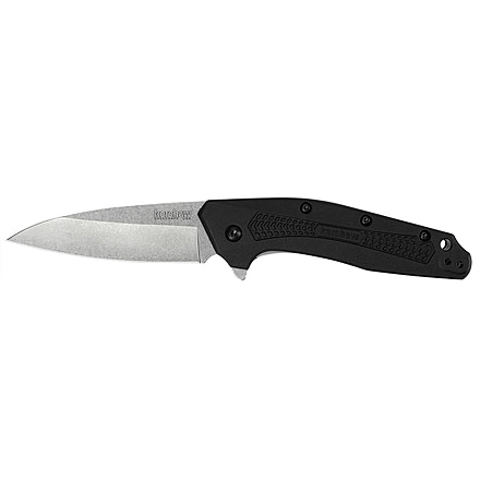 Kershaw Dividend Stonewash Folding Knife, Clam Pack, 1812X