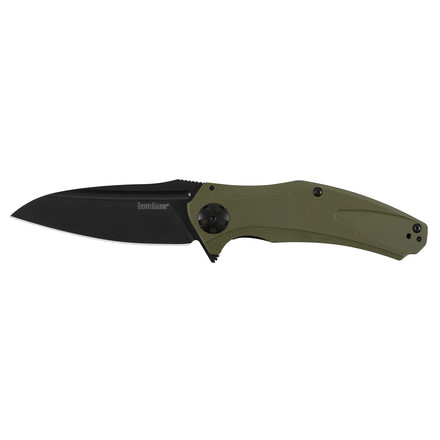 Kershaw Natrix XL Folding Knife, Olive and Black, 7008OLBLK