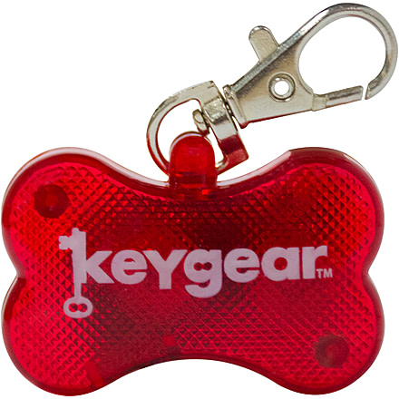 KeyGear Pet Safety Light 50-KEY0494, Red 50-KEY0494