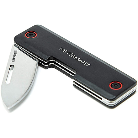 KeySmart Dapper 150 Ultra Slim Gentleman's Folding Knife, Black, KS817-BLK