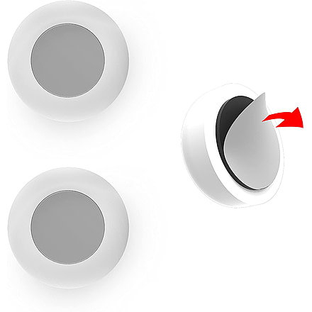 KeySmart KeyCatch Sticky Magnetic Key Rack, Adhesive, 3 Pack, KS190-3PK