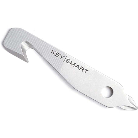 KeySmart MultiTool 5-in-1 Keychain Tool, Stainless Steel, KS823-SS