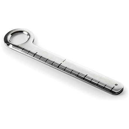 KeySmart Nano Ruler, Stainless Steel, KS804-SS