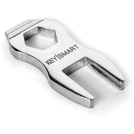 KeySmart Nano Socket, 1, SS, Fits On Keyring, Holds Any Screwdriver Bit Bits Not Included, NANO SOCKET