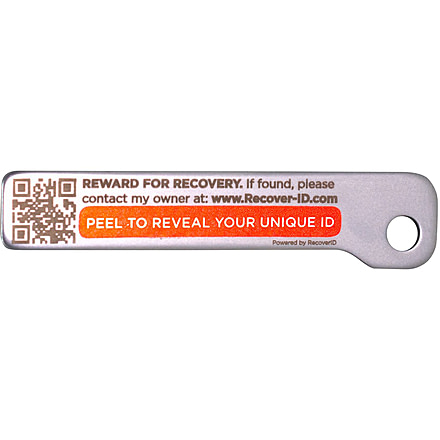 KeySmart RecoverID Mini Lost &amp; Found Recovery Tag, Fits Inside KeySmart, 1 Pack, Stainless Steel, KS702-SS