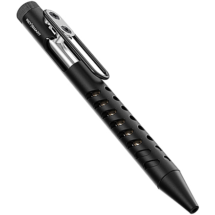 KeySmart Tactiv WP09 Bolt-Action Waterproof Pen, Black, KS373-BLK