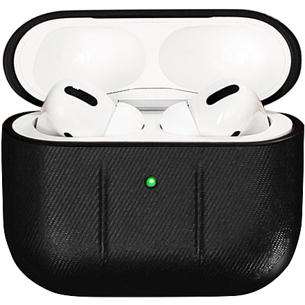 KeySmart Tectuff AirPods Pro Case, Black, KS839-BLK