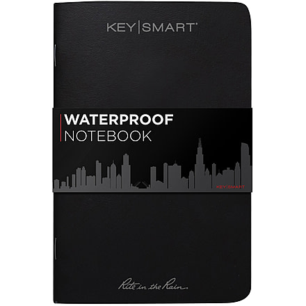 KeySmart Waterproof Rite in the Rain Notebook, Black, KS371-BLK