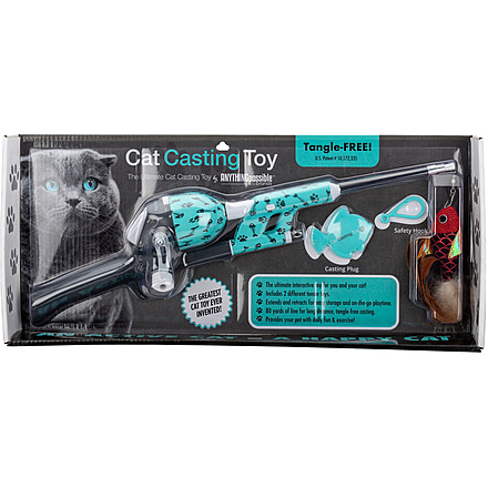 Kid Casters Cat Casters Cat Toy, Fishbone, 100, CATCASTFISHBONE