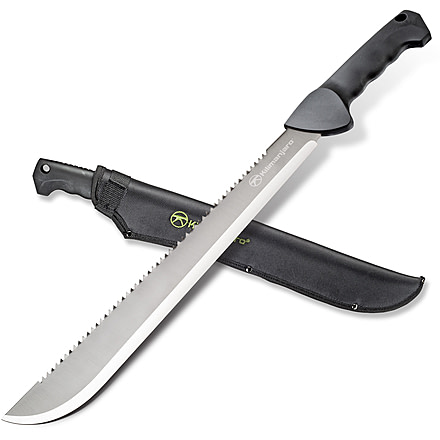 Kilimanjaro Gear BM21 Machete w/Saw Back,21 in KJ910040