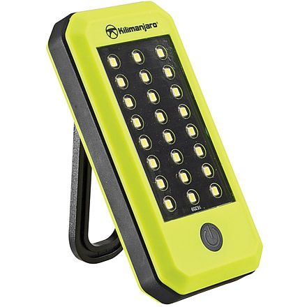Kilimanjaro Gear LED Compact Worklight, Green, 250 Lumens, 3 AAA Included KJ910082