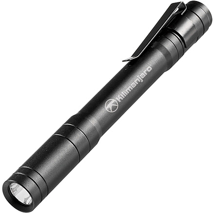 Kilimanjaro Gear LED Penlight, Black, 60 Lumens, 2 AAA Included KJ910114