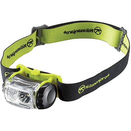 Kilimanjaro Gear LED Headlamp, Green, 180 Lumens, 3 AAA Included KJ910101