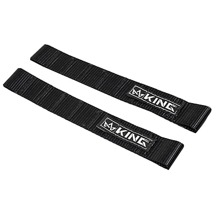 King 4WD Interior Door Straps, 1 Pair, Jeep CJ, YJ, TJ, JK &amp; JL 1976 - 2019, Black, 16010001
