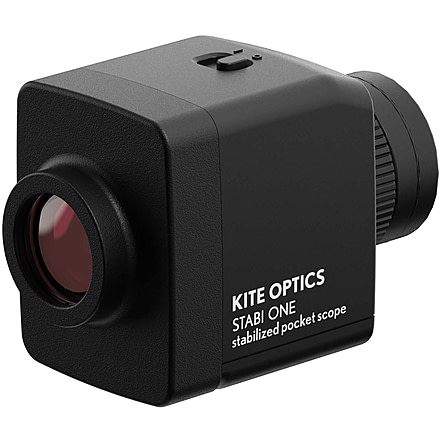 Kite Optics Stabi-One Stabilized Monocular, 10x20mm, Black, K280598