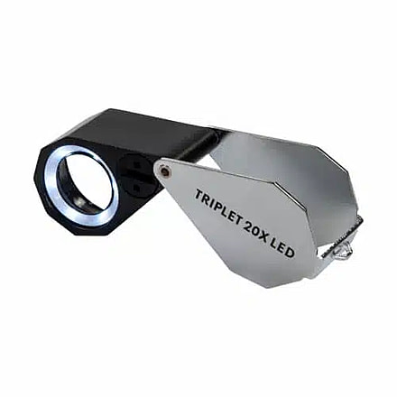 Kite Optics Magnifier Triplet 20x LED, K283124