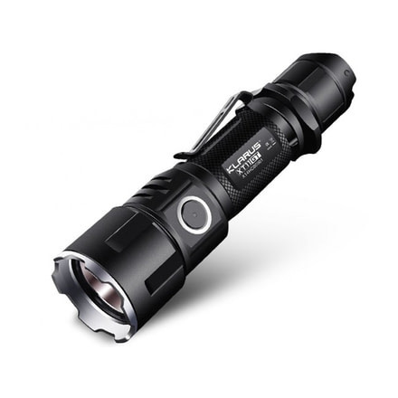 Klarus XT11GT Rechargeable Tactical Flashlight - 2000 Lumens, Black, KLARUS-XT11GT