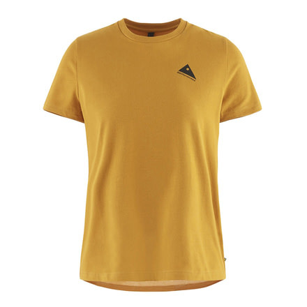 Klattermusen Runa Workshop Short Sleeve Tee, Womens, Honey, Large, 20627W91-405-L