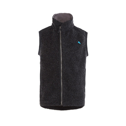 Klattermusen Skoll Durable Wool Vest - Mens, Charcoal, Large, 20622M81-980-L
