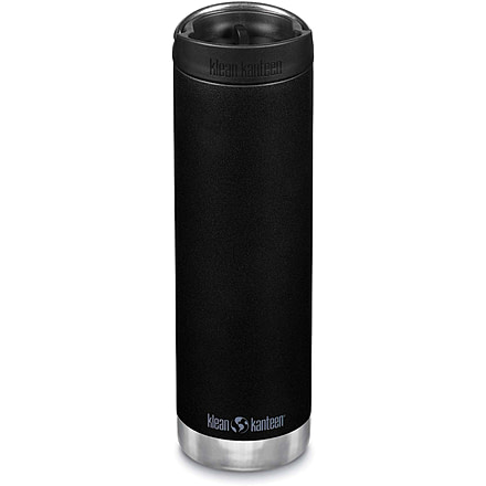 Klean Kanteen Insulated TKWide w/ Cafe Cap, 20oz, Black, 1008323