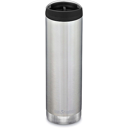 Klean Kanteen Insulated TKWide w/ Cafe Cap, 20oz, Brushed Stainless, 1008322