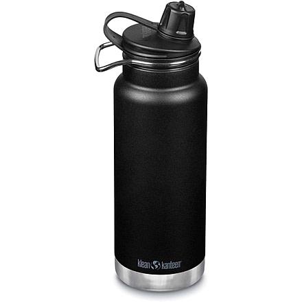 Klean Kanteen Insulated TKWide w/ Chug Cap, 32oz, Black, 1008337