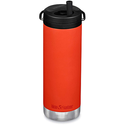 Klean Kanteen Insulated TKWide w/ Twist Cap, 16oz, Tiger Lily, 1009473