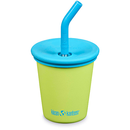 Klean Kanteen Kid Cup w/ Kid Straw Lid, 10oz, Juicy Pear, 1010146