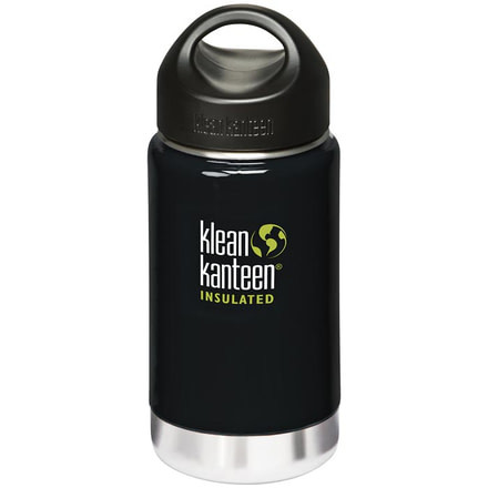 Klean Kanteen Kk Wide Insulated 12 Oz Black K12VWSSL-BE